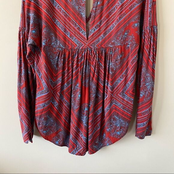 FREE People-Walking On A Dream Boho Tunic Blouse - Picture 7 of 11